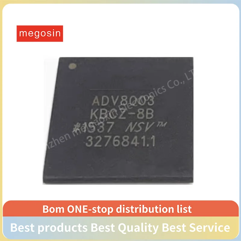 1PCS/LOT ADV8003KBCZ-8B ADV8003KBCZ-8 ADV8003KBCZ ADV8003 BGA100 Video signal processor chip in stock