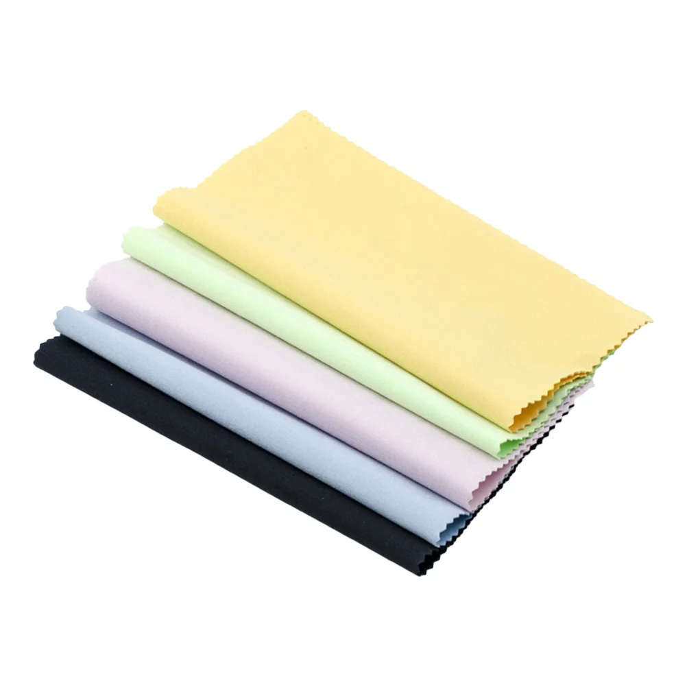 10pcs Microfiber Cleaning Cloths Screen Cleaning Towel for Smart Phones Laptops Tablets Lenses Camera (Assorted Color)