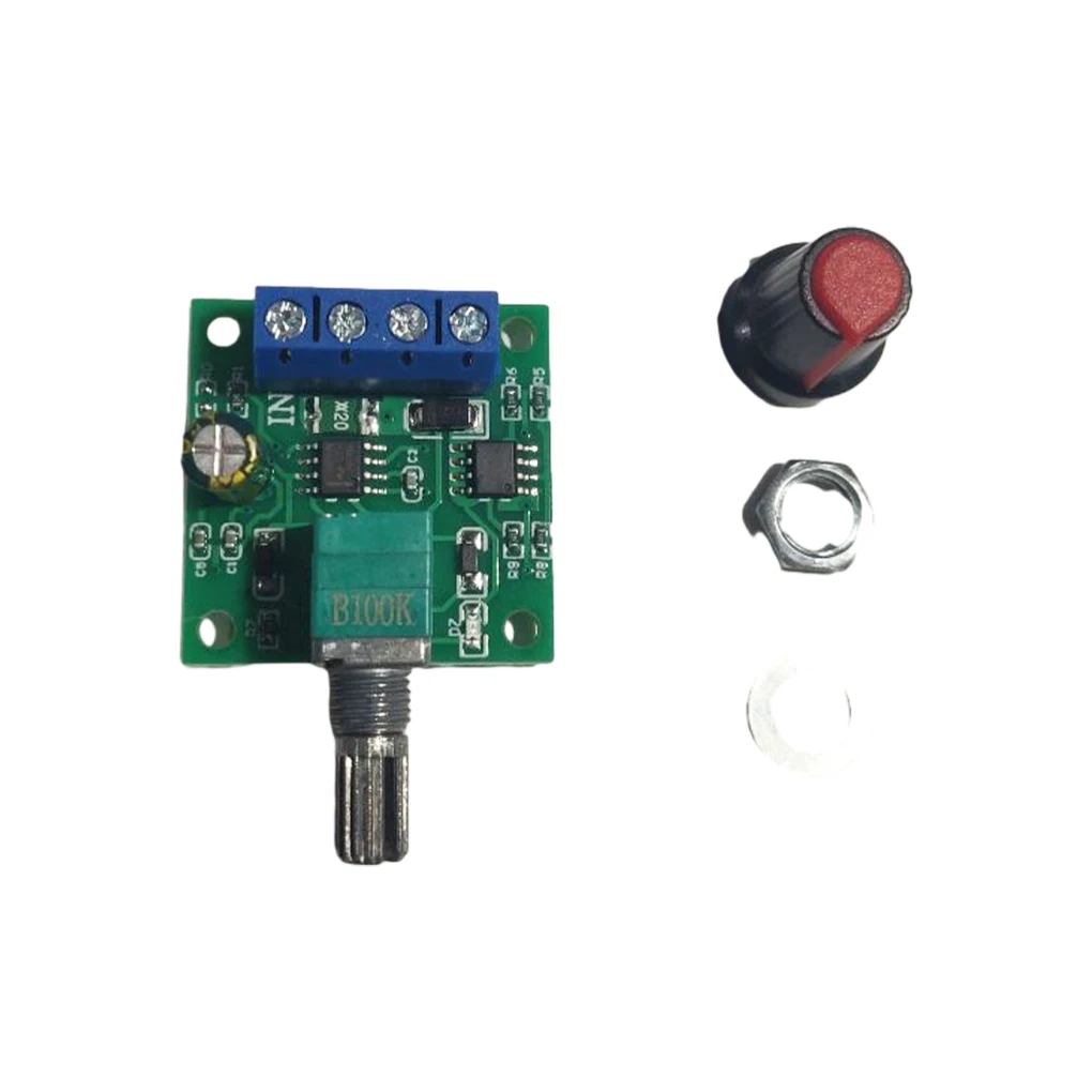 DC 1.8V 3V 5V 6V 12V 2A Current Motor Speed Controller with Knob Backward Reversible Adjustable 1803BK Drive Module