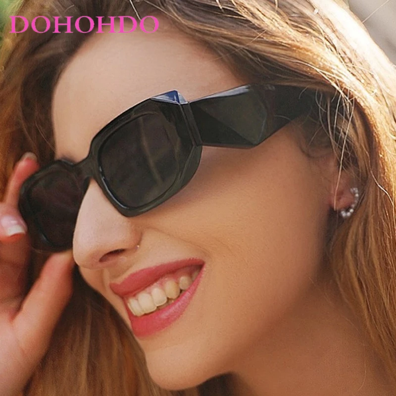 

Popular Luxury Design Square Irregular Legs Women Sunglasses Retro Small Frame Men Sunglass Outdoor Driving Shades Lentes UV400