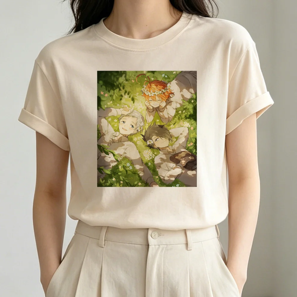 the Promised Neverland t-shirt teen manga japan baddie anime scene  shirt cheap goth cute emo