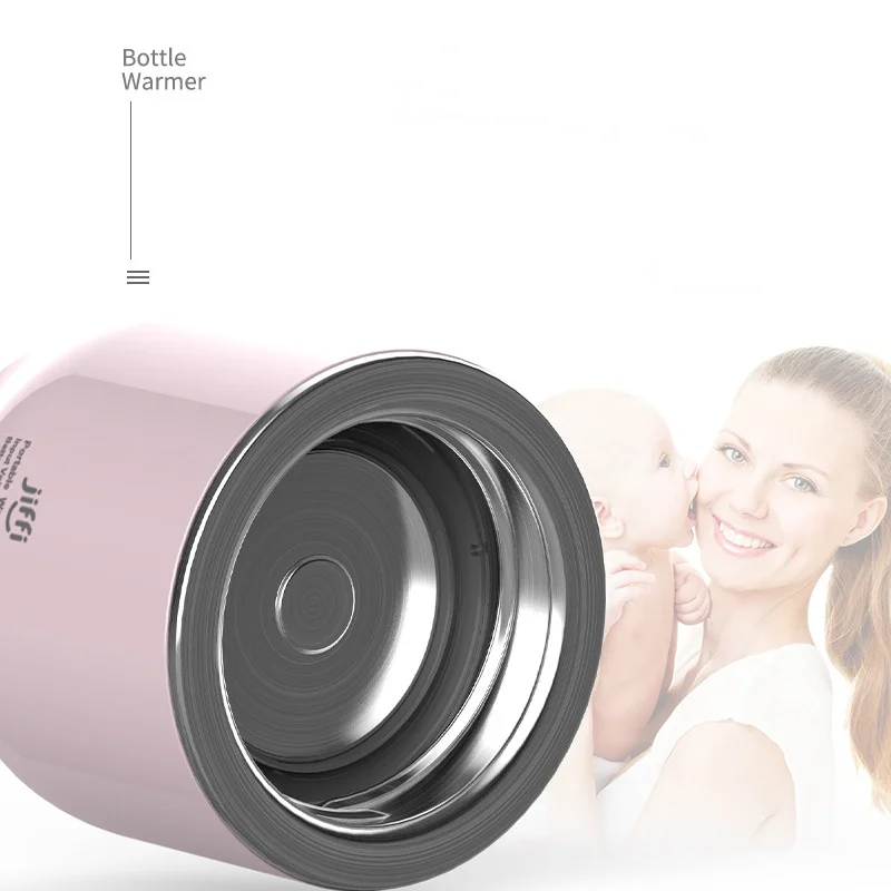 Tragbare Baby Flasche Schnell Warme Sterilisatoren Mit Lebensmittel Lagerung Milch Automatische Intelligente Thermostat Reise USB Für Neugeborenen