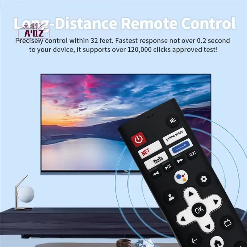 A41Z-Replace HS-7A05H-00 Voice Remote Control For SKYWORTH HS-7A05H-00 TV Remote Control A