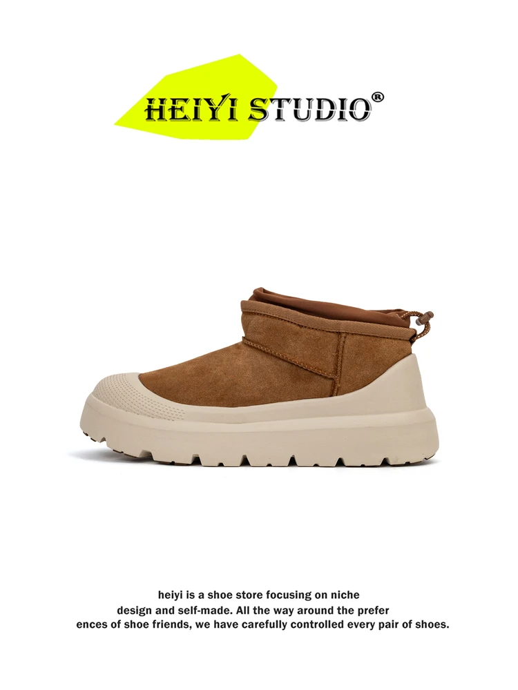 stivali-da-neve-imbottiti-in-pile-per-uomo-e-donna-caldi-stivaletti-invernali-per-coppie-casual-per-attivita-all'aperto-chiusura-a-tubo-corto-suola-in-gomma