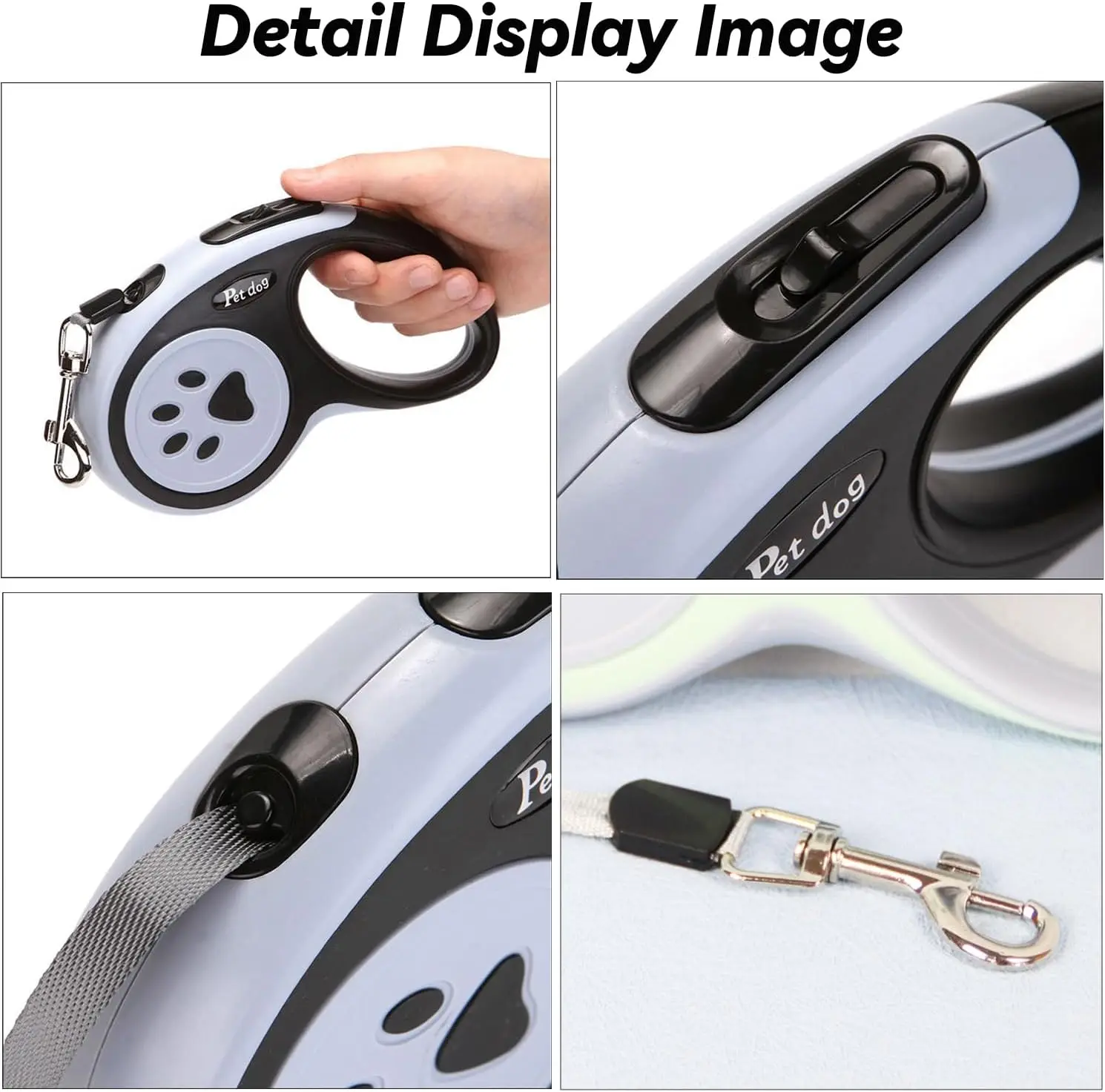 3/5 متر النايلون الكلب المقود التلقائي قابل للسحب دائم القط الرصاص تمديد جرو المشي الجري الجر الروليت للكلاب الصغيرة