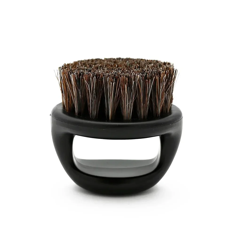 Brush fix comb beard with ring, cleaning brush, Barber Barber tools