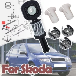 Car Gear Selector Linkage Shaft Cable End Relay Lever Bushing For Skoda Fabia Audi TT A3 A1 VW Bora Golf Gearbox Lock Connector