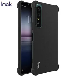 IMAK Flexible Matte Back Panel for Sony Xperia 10 V 1 VI 5G Cover 360 Protet Bumper Armor Sony 5 IV I 5iv 1VI 10V 5V Phone Funda