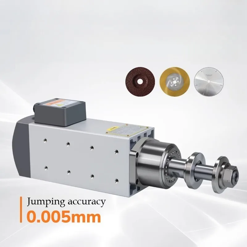 220V/380V1.5KW High-speed Motor Customized Waterproof Polishing Spindle Metal Tool Polishing Motor Air-cooled Mechanical Parts