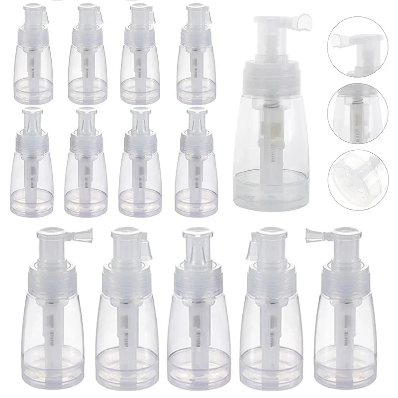 1pcs Empty Powder Spray Bottles 18ml/35ml/110ml/200ml Portable Shampoo Powder Dispenser Dry Dispensing Travel Refillable Bottles