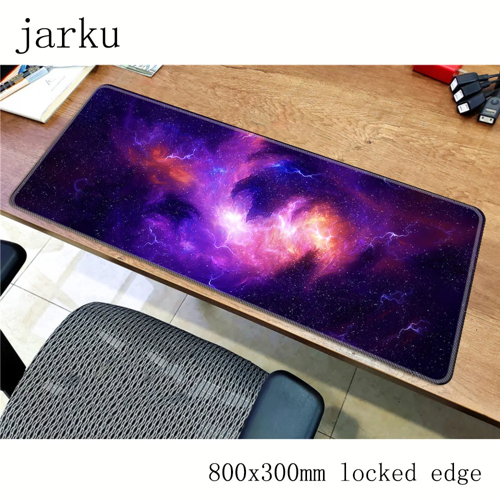 الفضاء الخيال العلمي الوسادة ماوس نجوم ألعاب الكمبيوتر ماوس الوسادة 800x300X2 مللي متر بادماوس كوكب ماوس مريح أداة مكتب الحصير #2
