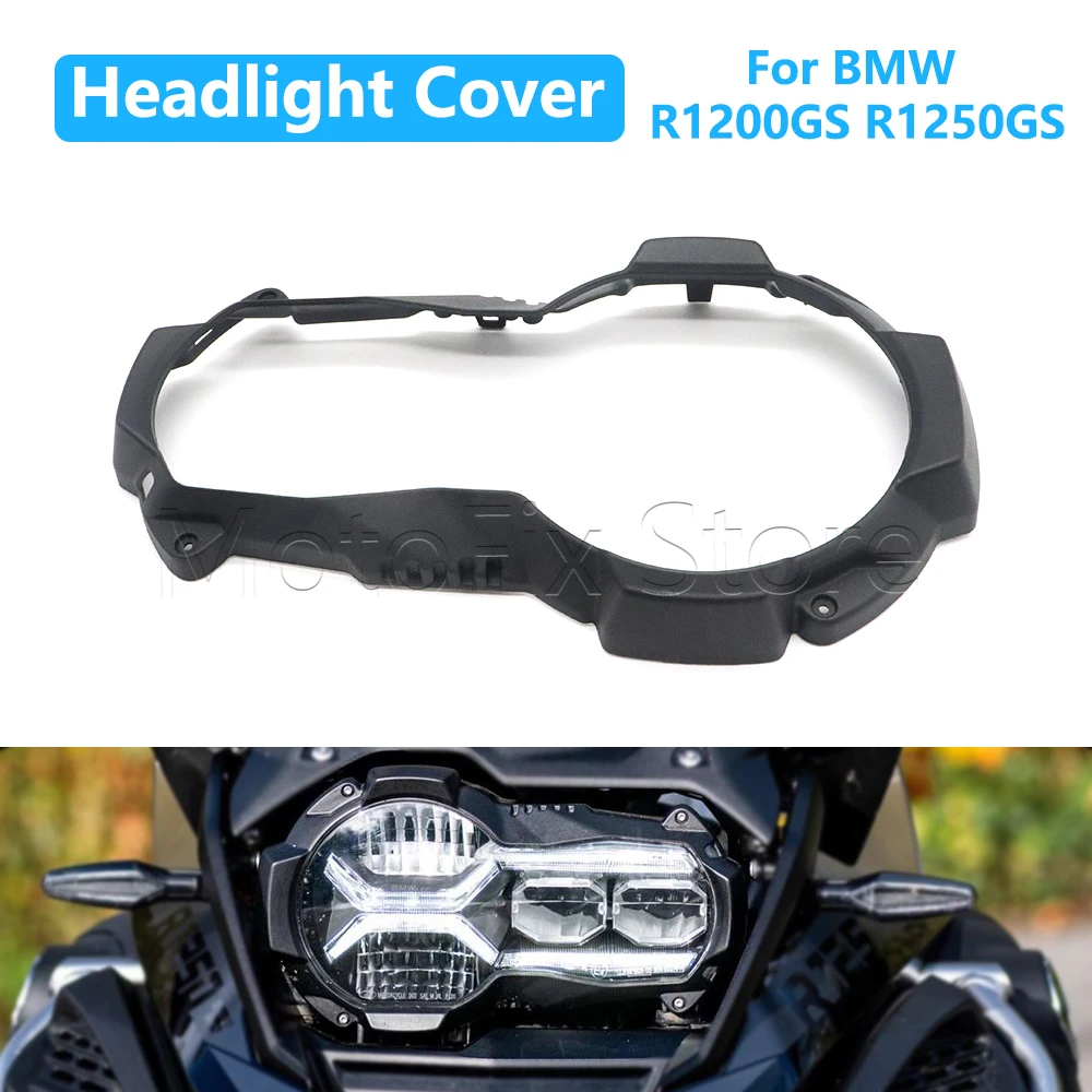 For BMW R1200GS R1250GS ADV K50 K51 R1200 R1250 GS 2016-2024 Motorcycle Headlight Cover Head Light Shell Headlamp Guard Housing