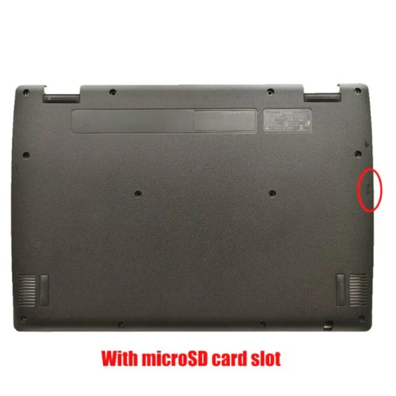 L Baru 60.H91N7.001 Untuk Acer Chromebook Spin 11 R752 R752T Casing Bawah dengan Lubang SD