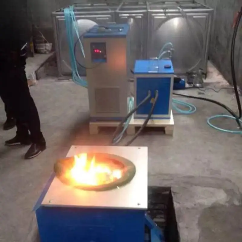 10kg 100kg Scrap Iron Copper Aluminum Melting Furnace Foundry Casting Machine Steel Smelting Induction Furnace
