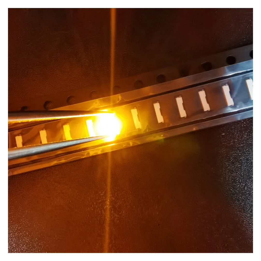 1000PCS/020 Side Golden LED Beads 3806 Highlight Pink Golden Yellow Horizontal SMD Light Emitting Diode