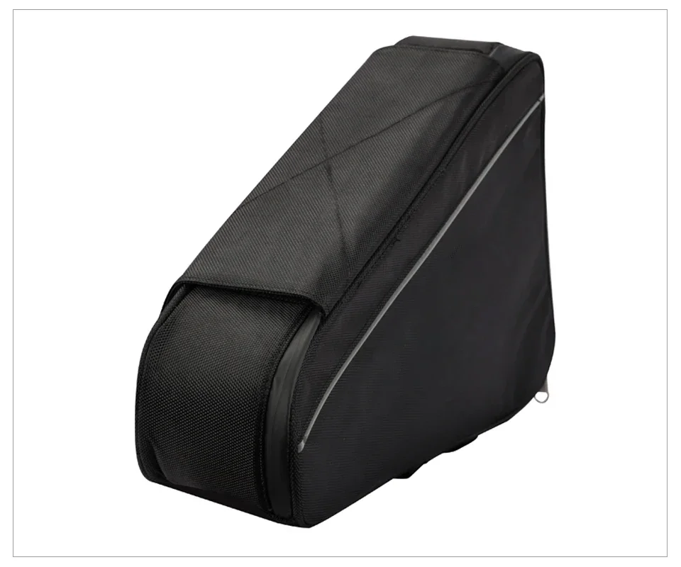 36V 48V 60V 72V E-BIKE Electric Bicycle Triangle Battery Bag Black Bicycle Frame Triangle Bags Max Load 126 Cells