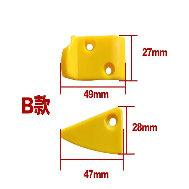 2PC Tire Picker Accessories Suitable For Ltalian Kogi Bird Head Pad A50 Wheel Hub Protection Pad Triangle Sheet