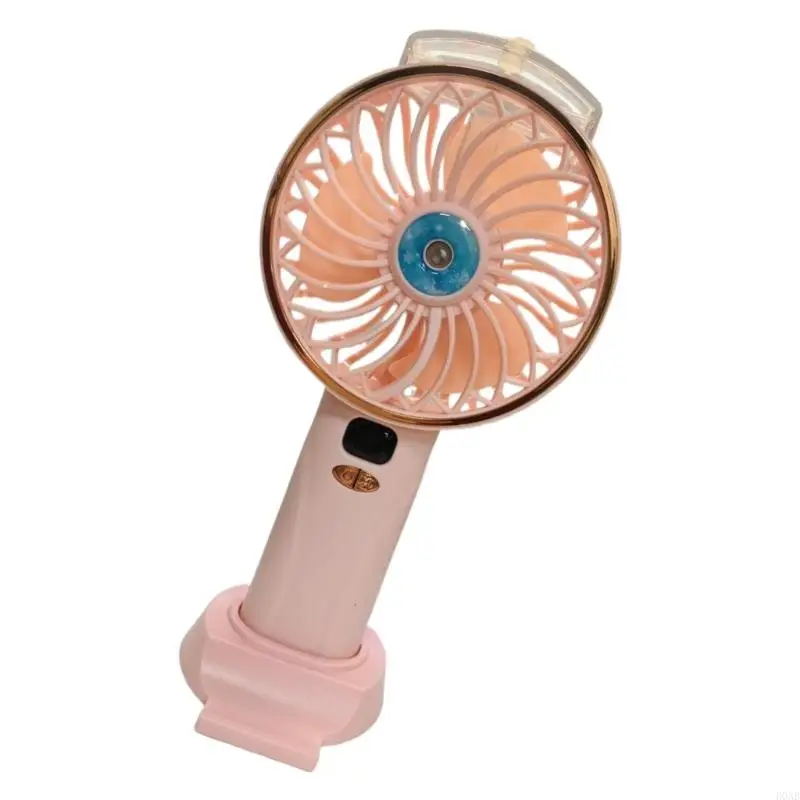 D0AB Fan raffreddamento a efficiente ventole per ventole portatile da portata mano 2400Mah Potente ventola per casa