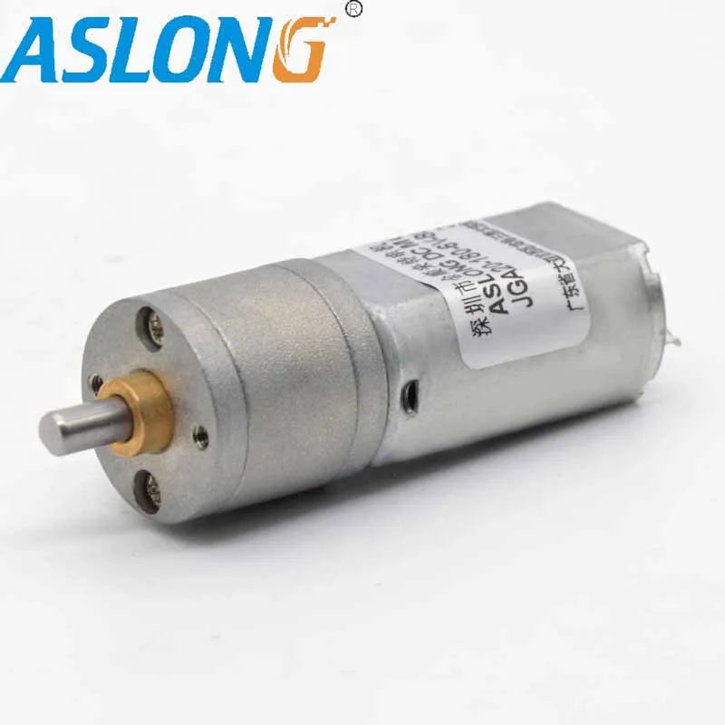 JGA20-180 micro Electric dc gear motor 6V 12V 12000 Dc motor reducer dia20mm metal gear box Speed-down gearbox  mini engine