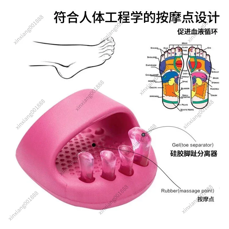 For Toe Corrector Hallux Valgus Straightener Ladies Foot Arch Trainer Toe Separator Inner Eight Leg Posture Corrector