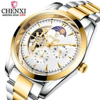 NEW CHENXI Mens Watches Luxury Brand Tourbillon Design Automatic Mechanical Watch Top Brand Business Retro Wristwatch Relogio