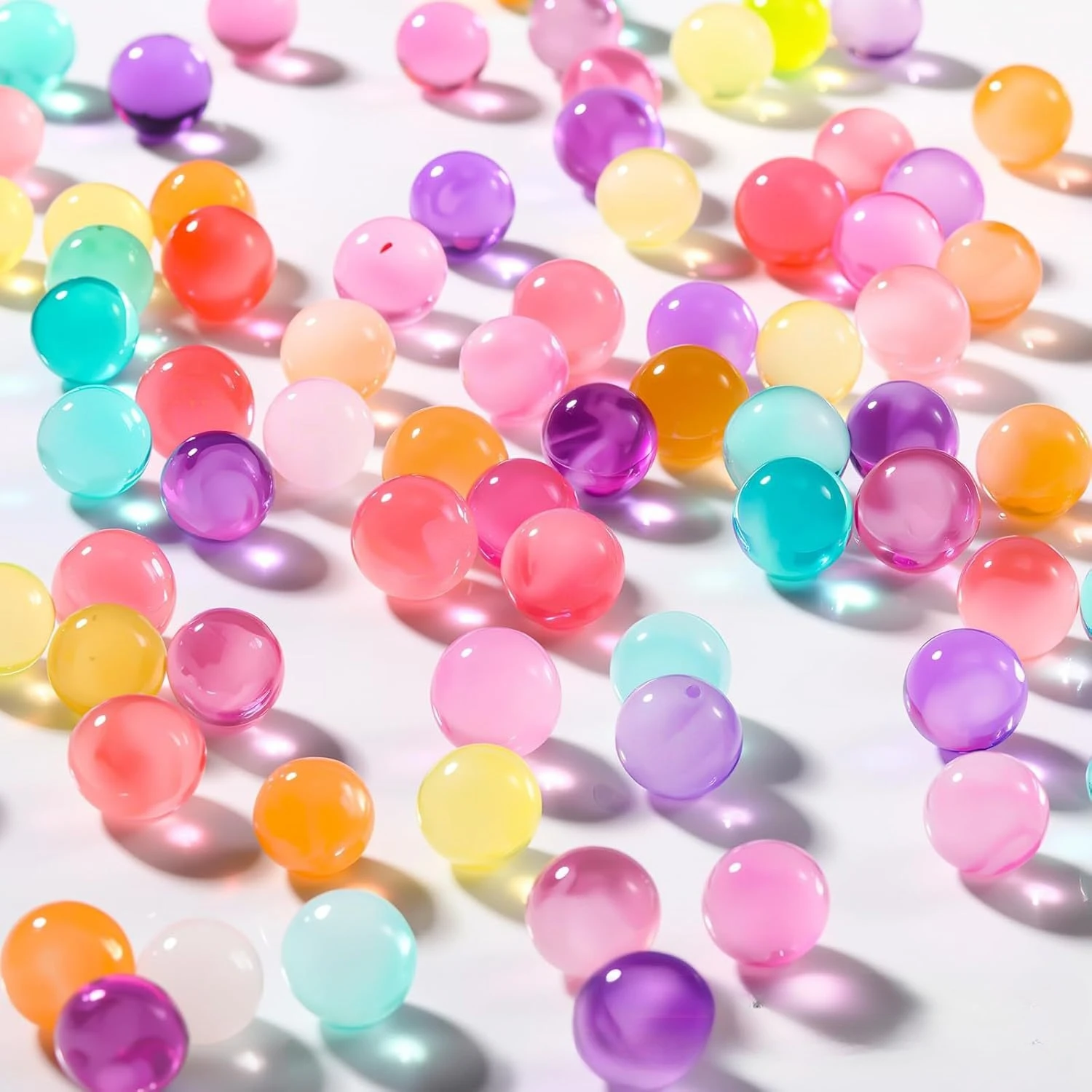 100000 7-8mm blaster gel arma munição para pistola glock armas de brinquedo contas de bola de água ak47 gelblast m416