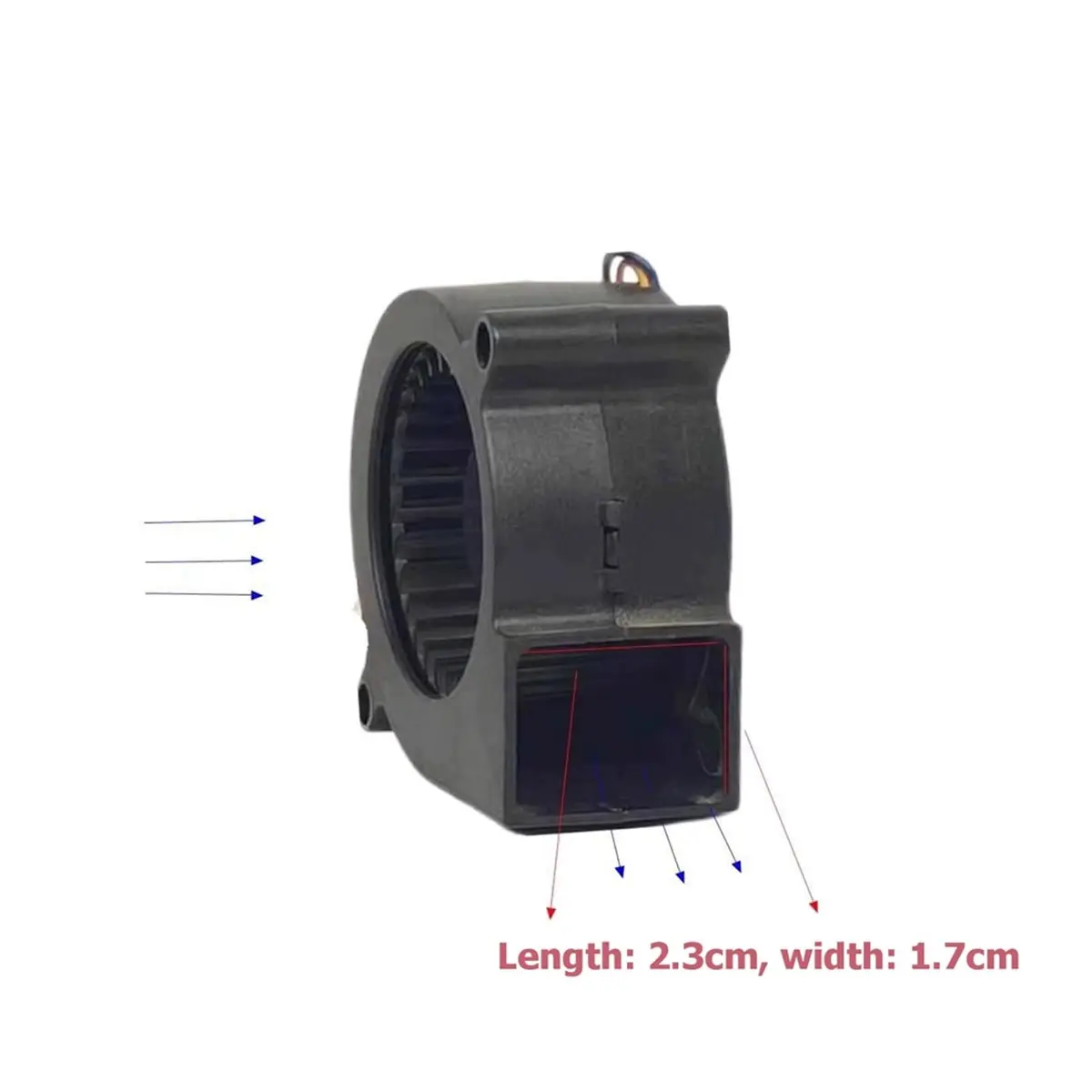 T35C For 5025 Blower Fan 4Pin PWM 8600RPM High Speed Turbo Cooling Fan for Humidifier IPC 3D Printer Computer Case