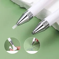 Nail Art Rhinestone Dotting Pen, Diamond Picker, Manicure Dotting Tool, Acessórios para unhas