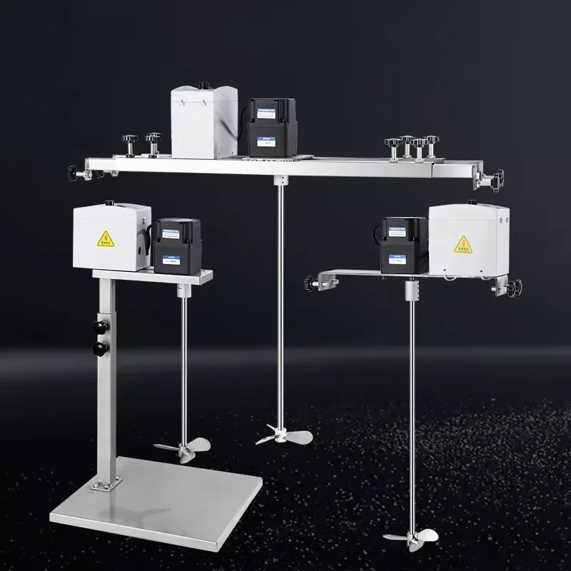 Electric stirrer 60L commercial beater industrial coating paint mixer 60W manual lift type dye stirring / hydrosol stirring