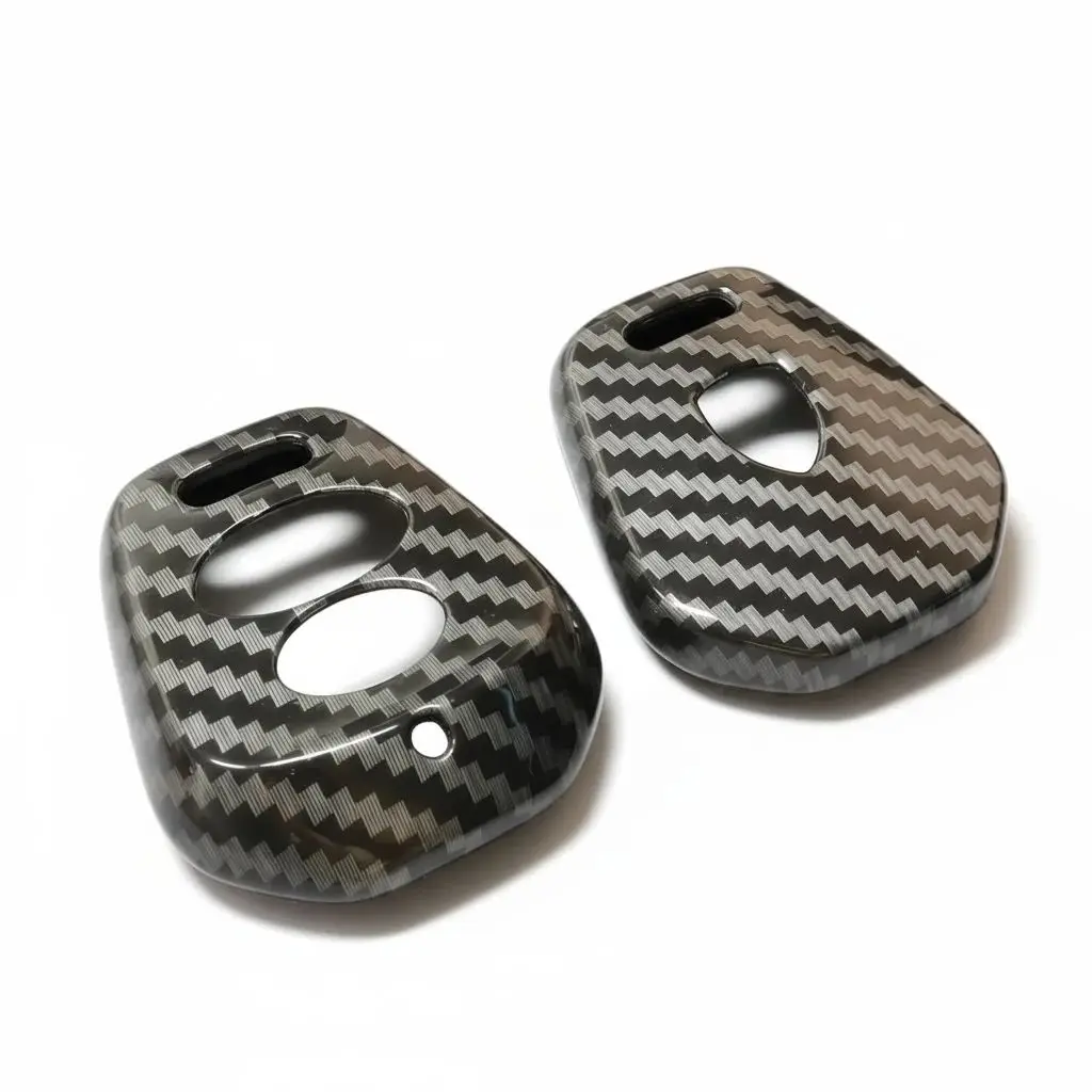 

Глянцевый чехол для ключа из карбонового волокна и твердого пластика для Porsche 911 996 Boxster S 986 (для 1/2/3-кнопочного бесключевого дистанционного управления)