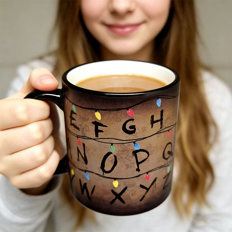 

﻿ Magic Color Changing Mug 1oz Thermochromic Mug Heat Sensitive Ceramic Cup Novelty Gift for Coffee Tea Lovers