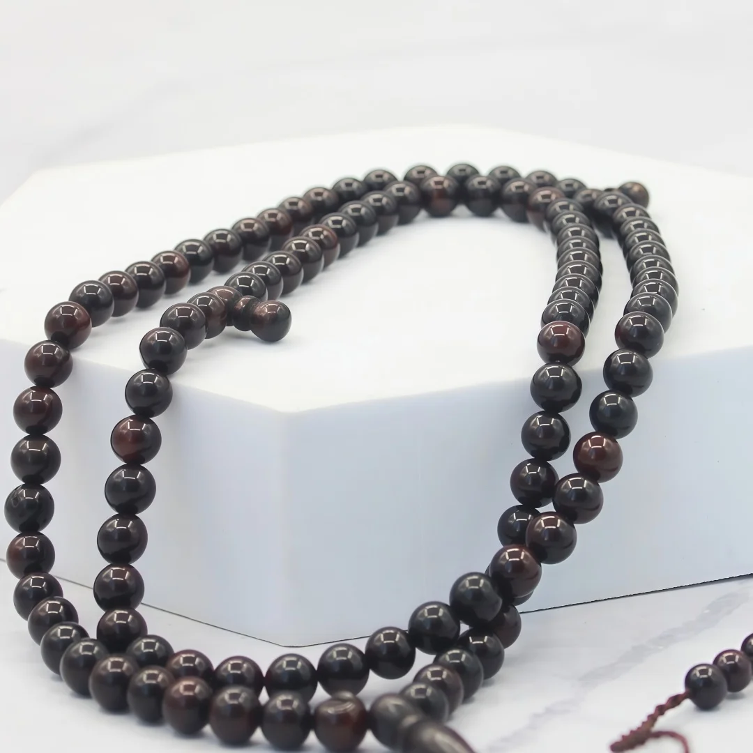 Cook 6‑mm 99‑bead Prayer Beads, Compact Beads for Smooth Recitation, Unisex Long‑style Hand‑held Prayer Beads