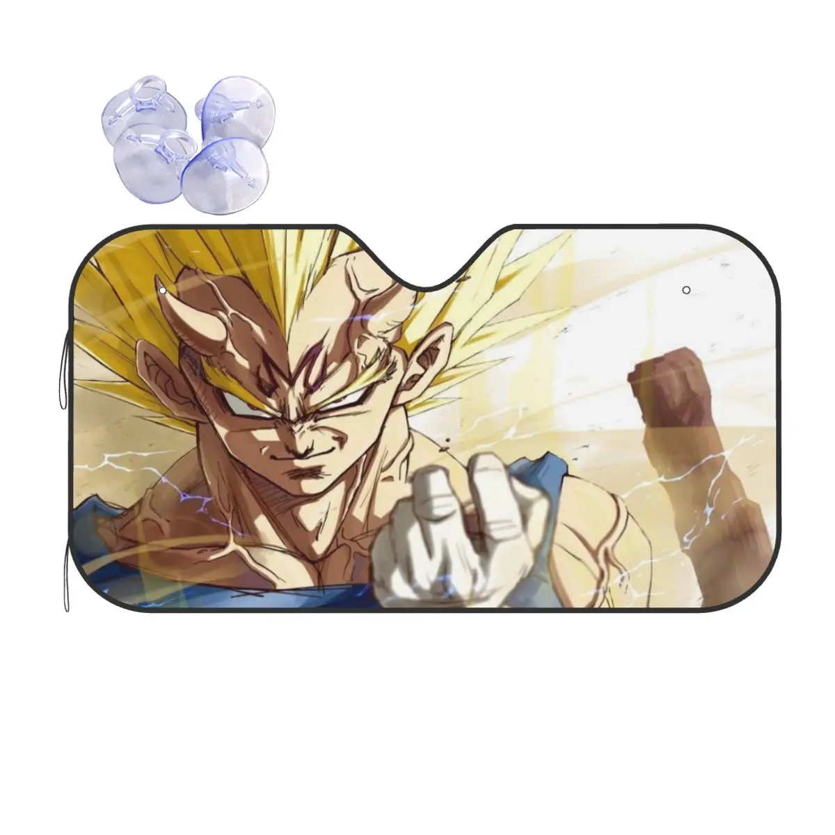 

Dragon Ball Z Dragonball Anime Funny Sunshade Windscreen 76x140cm Foils Car Window Windscreen Cover Sun Shade Protect