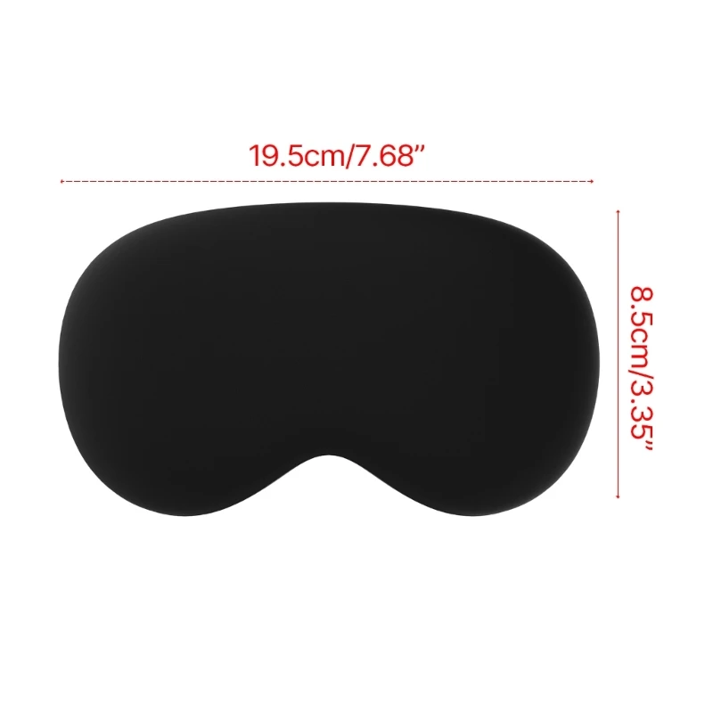 Silicone Case for Vision Pro VR Headset Shockproof and Anti Slip Cover Headset Durability Cover Protector Easy to Clean