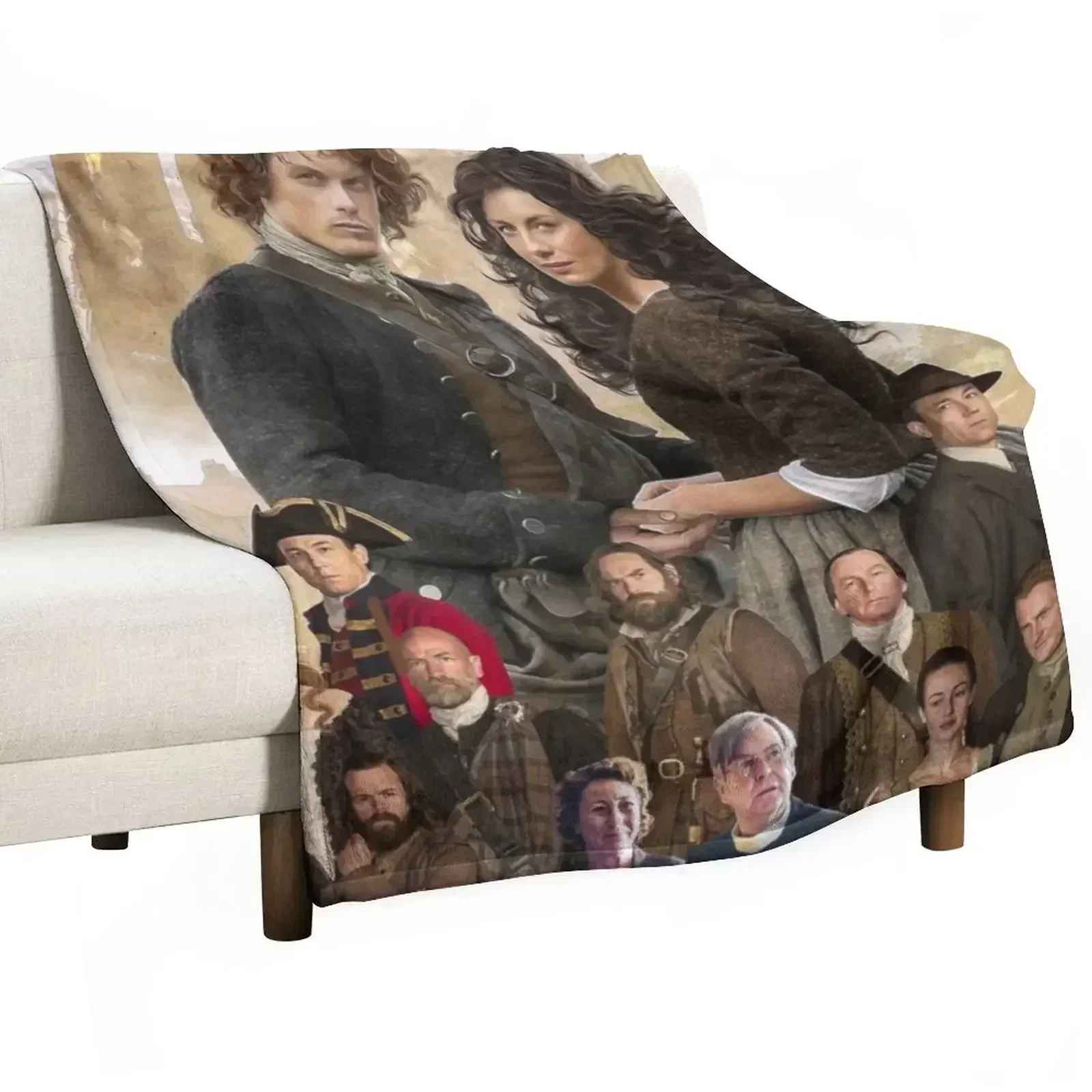 Poster season 1 Throw Blanket Soft Plaid cosplay anime Flannel Fabric Picnic For Sofa Thin for sofa Blankets