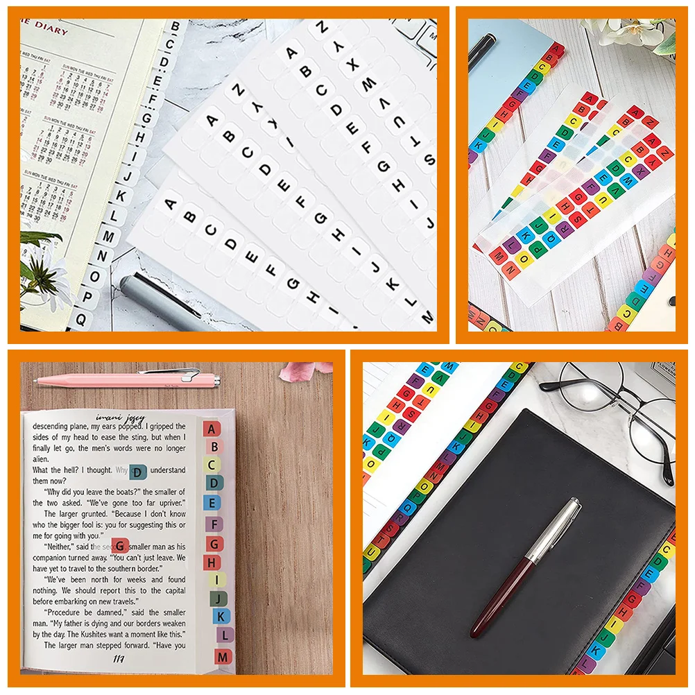 

20 Sheets Index Sticker Colorful Page Markers 10 Colored 10 White Tear Paste Easy Use Lightweight Home Office Bookmark Sticky