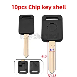 10pcs Car Key Tansponder Shell NSN14 Chip Key Case for Nissan Sentra Tida  Xtrail Altima Versa Murano Frontier INFINITI FX35