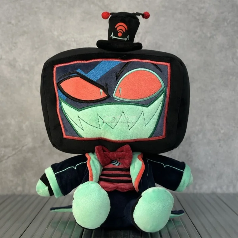 لطيف Hazbin VOX ألعاب من القطيفة عيد الميلاد لعبة Hazbin الشر بوس محشوة دمية عيد ميلاد هدايا عيد اللعب لتزيين الغرفة #2