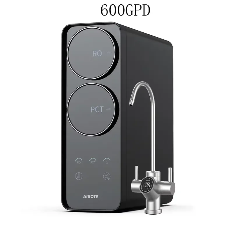 4-Stage 400-1200G High Flow Water Purifier Reverse Osmosis Water System RO Tankless for Home Drinking