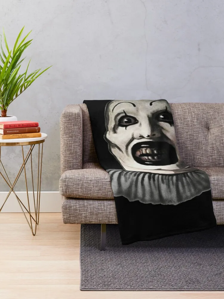 Terrifier Throw Blanket christmas decoration Camping For Decorative Sofa Single Bed linens Blankets