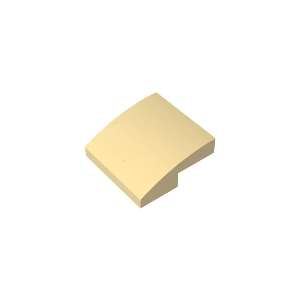 Gobricks, 1 Uds., pendiente MOC curvada, 2x2x23, ladrillos compatibles con modelo 15068 78565, piezas de bloques de construcción, juguete de montaje para niños