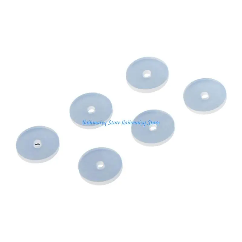 573B Pack of 100 Clear Earring Back Stoppers Silicone Ear Closures for Heavy Earrings