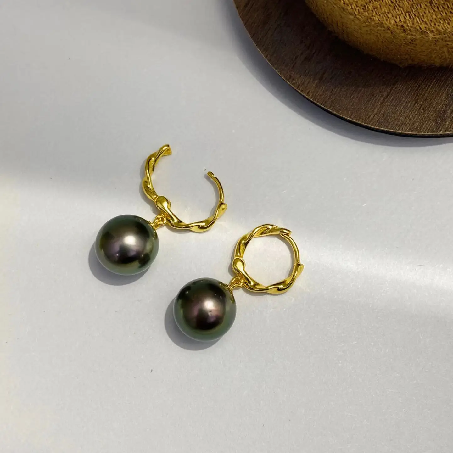 Wholesale S925 Sterling Silver Earrings Mount Findings Settings Base Mounting Parts Accessory for 9-10mm Pearls 5 pairs/lot