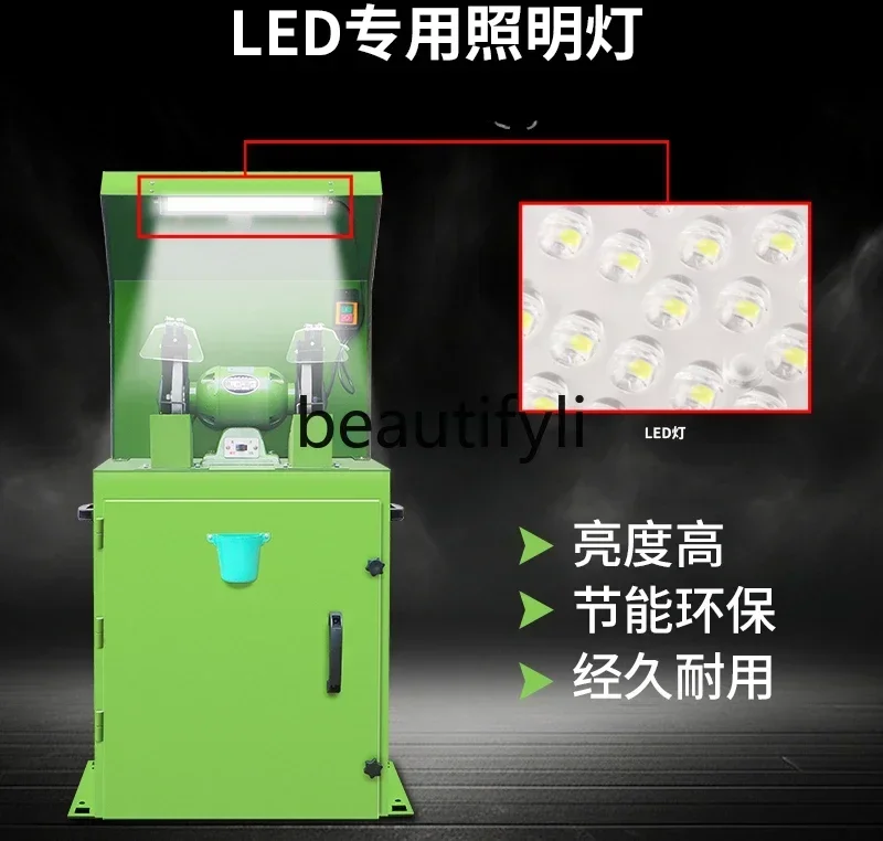

lt6351 Industrial grade polishing dust removal grinder sand turbine dust-proof grinder
