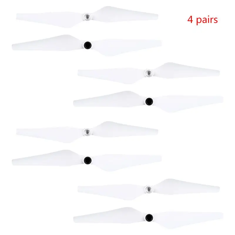 8PCS 9450 White Plastic Self Locking Enhanced Prop Blade Propellers for Phantom Multicopter 1/2/3 Version Accessories