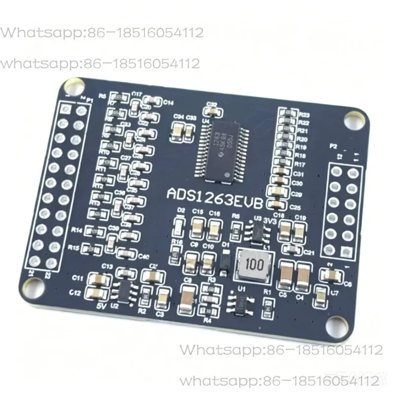ads1263-32-ビット-adc-モジュール-ひずみ量および温度高精度取得カード-ads1256-アップグレードされた-24-ビット