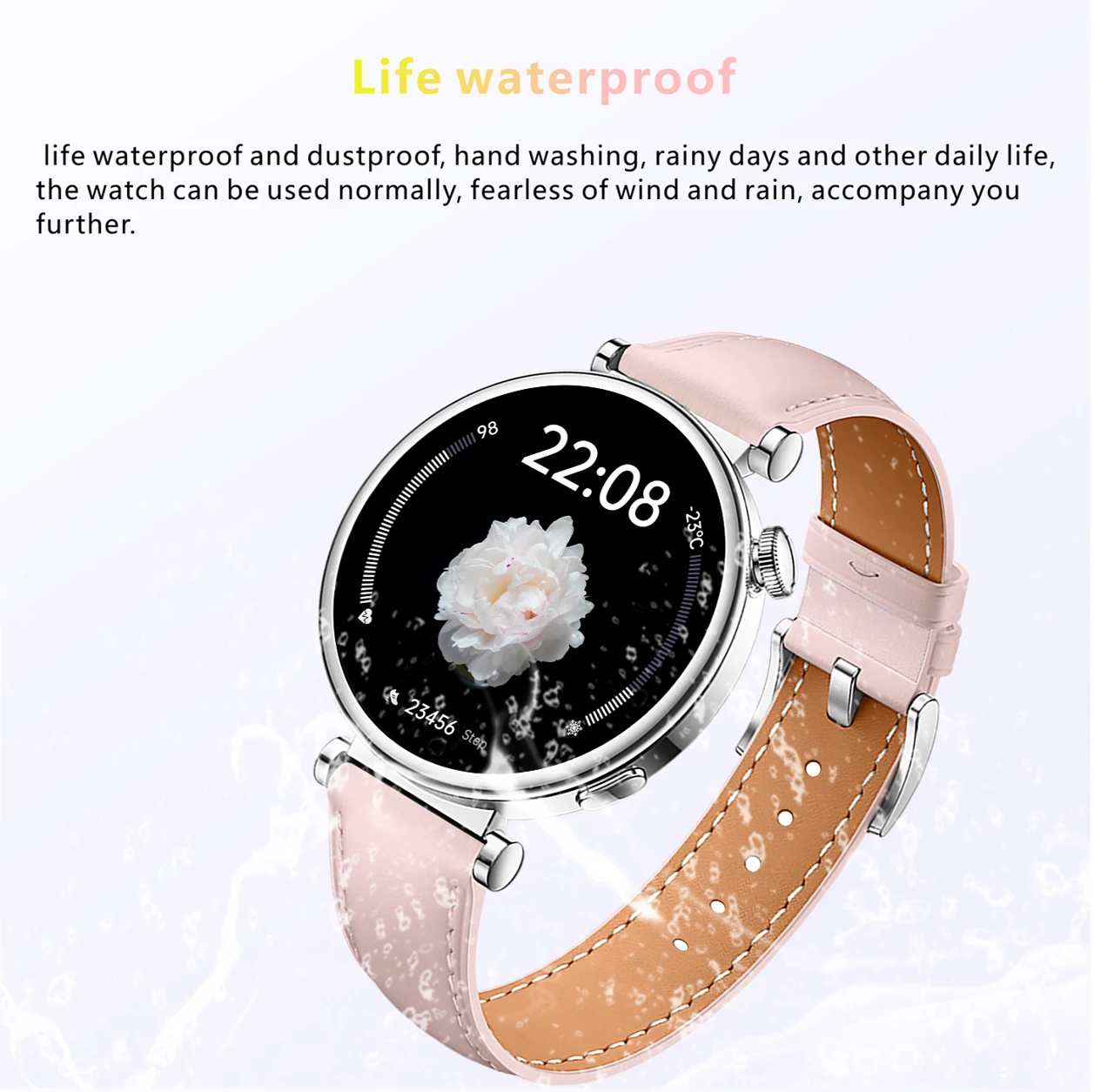 

2024 New Fashion Smart Watch For Men Women 2.01 inch GPS Motion Track 24 Hours Health Monitoring Voice Calling SmartWatch Ladies