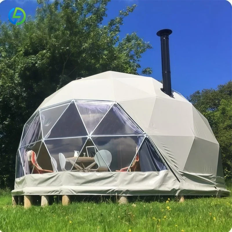 Luxury Sleeping Space Mobile Portable Outdoor Waterproof Camping Dome Tent House High-End Prefabricated FL Customized