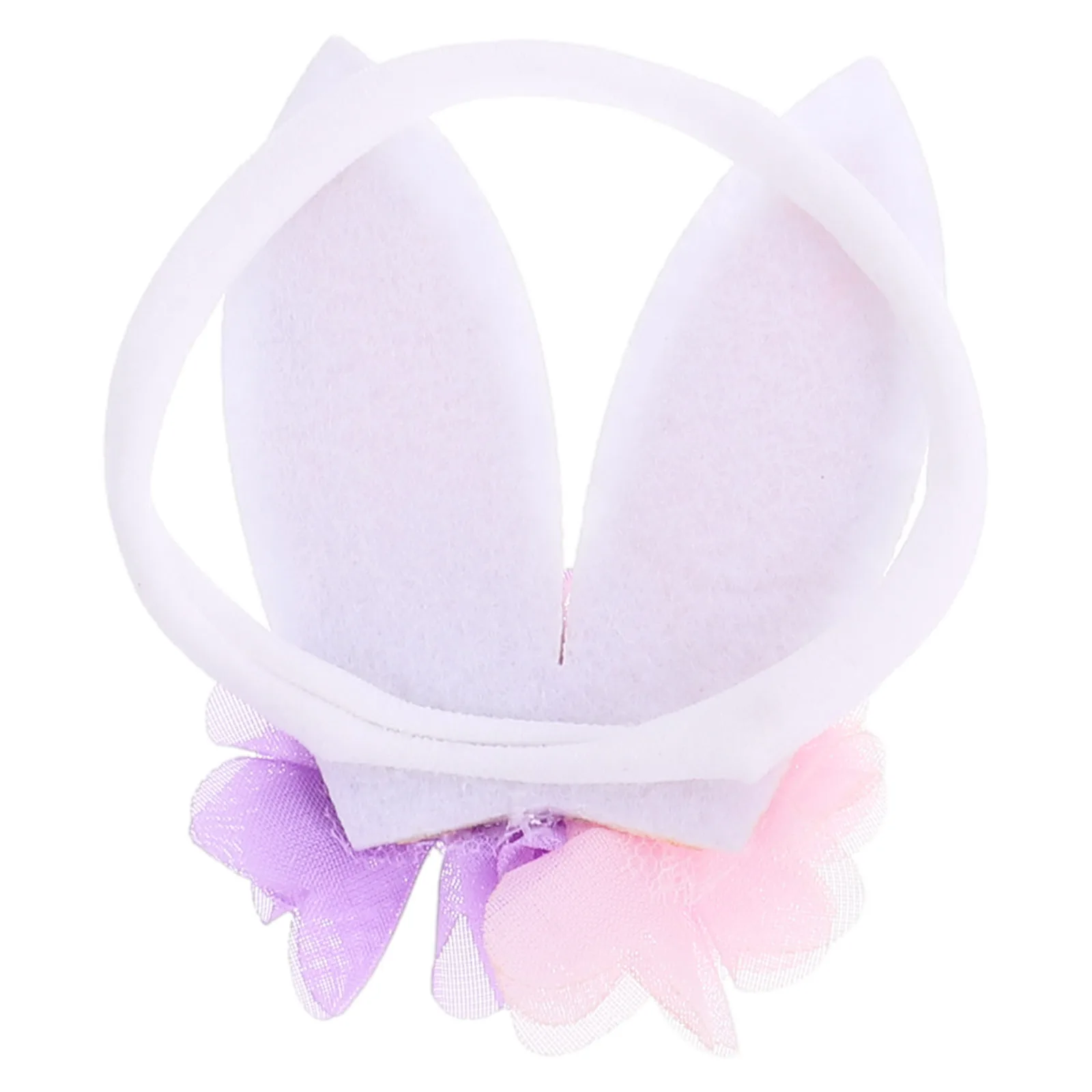 1 set 1 set fascia per orecchie da coniglio pasquale ala di unicorno accessori per capelli farfalla per donne ragazze decorative leggere e confortevoli