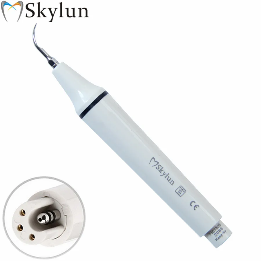 Dental Ultrasonic Piezo Scaler Handpiece with LED HW-3H HD-7H HD-7L HW-5L Compatible with Original Handle for WOODPECKER EMS DTE